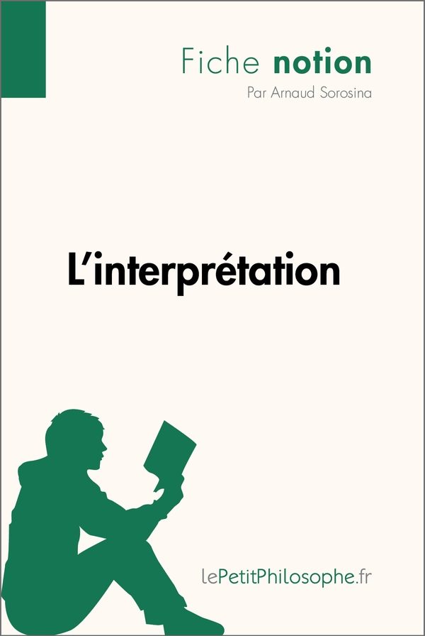 L'interprétation (Fiche notion)